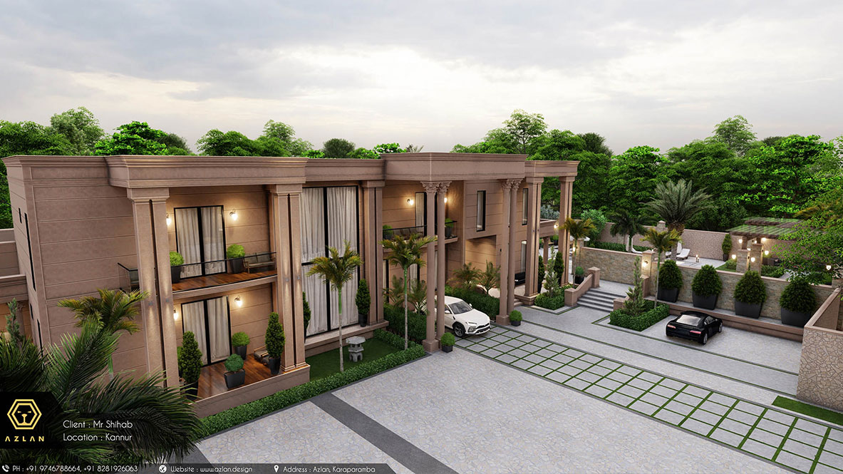Mixture Of Classical And Semi French Country Architecture