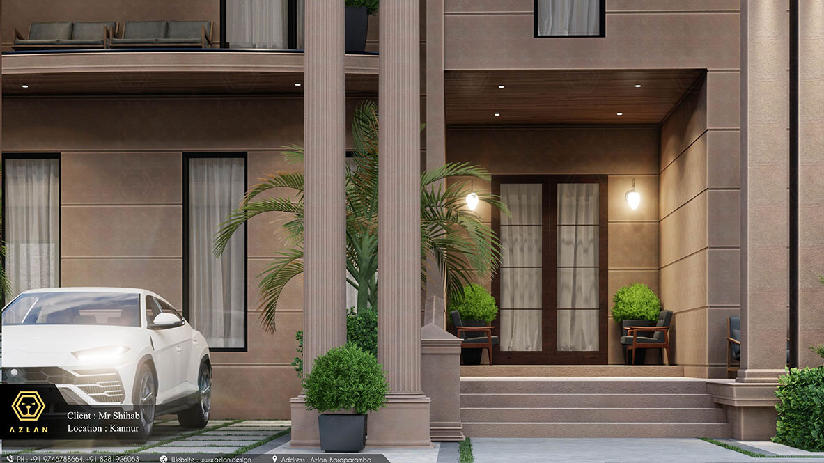Mixture Of Classical And Semi French Country Architecture