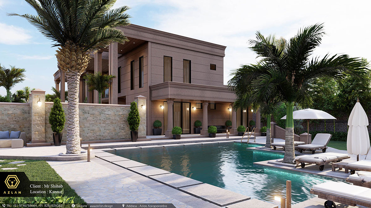 Mixture Of Classical And Semi French Country Architecture