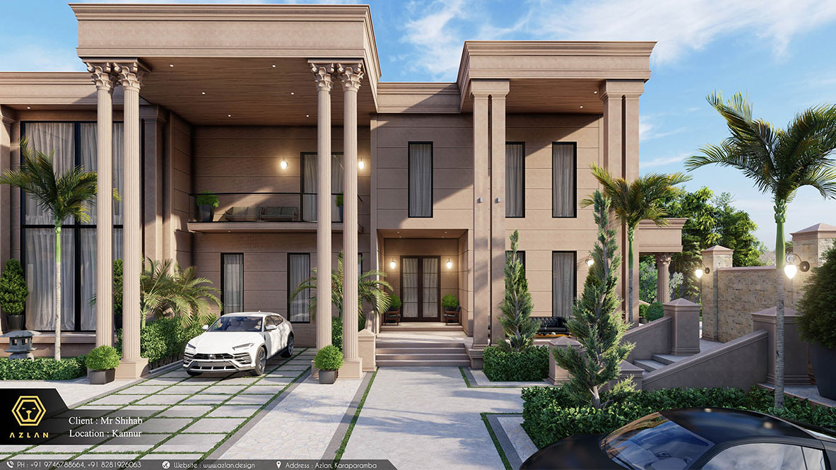 Mixture Of Classical And Semi French Country Architecture