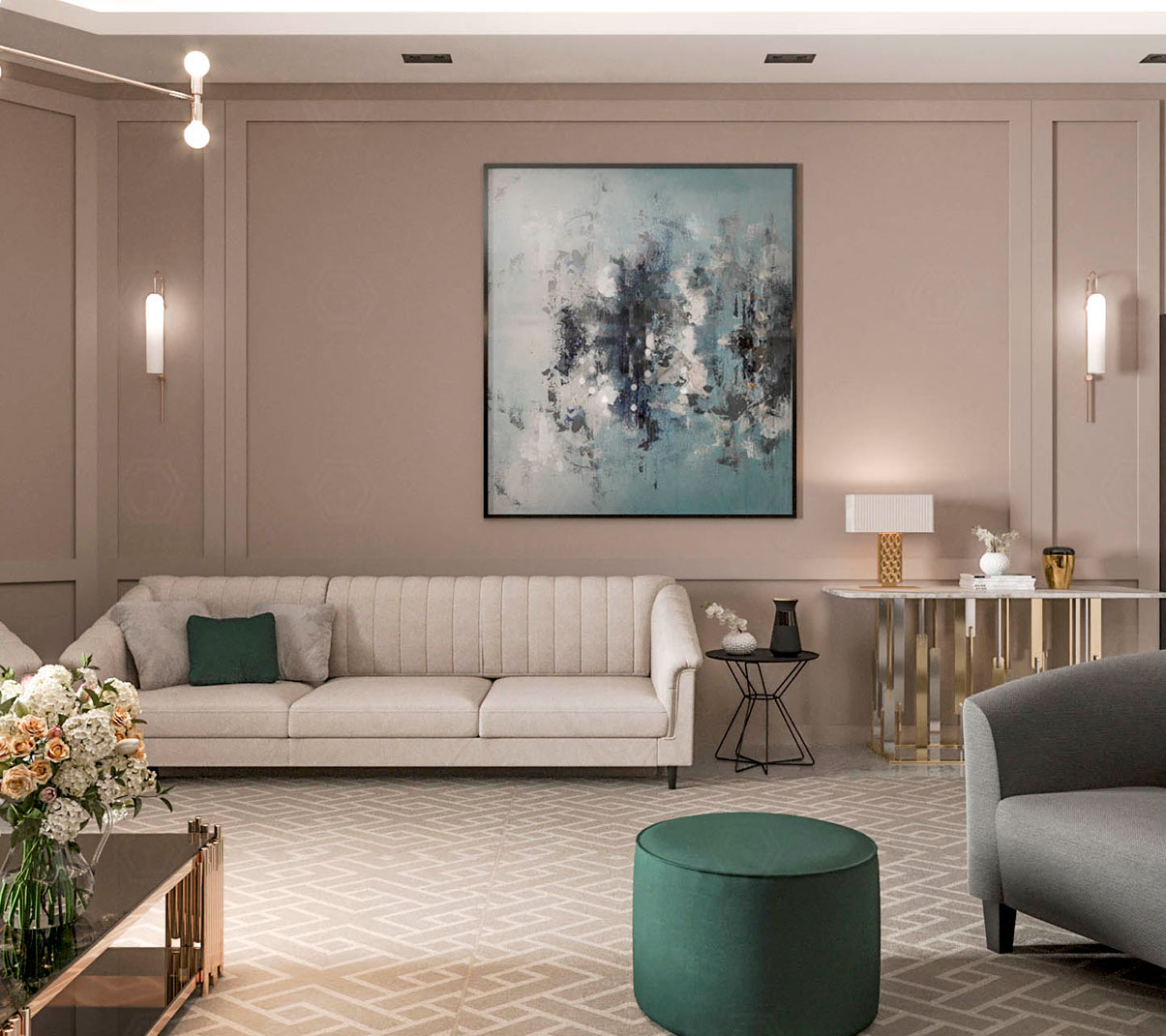 Mixture Of Modern And Semi Classical Designs