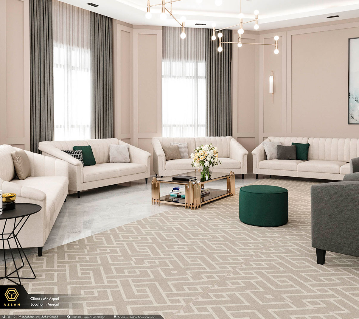 Mixture Of Modern And Semi Classical Designs