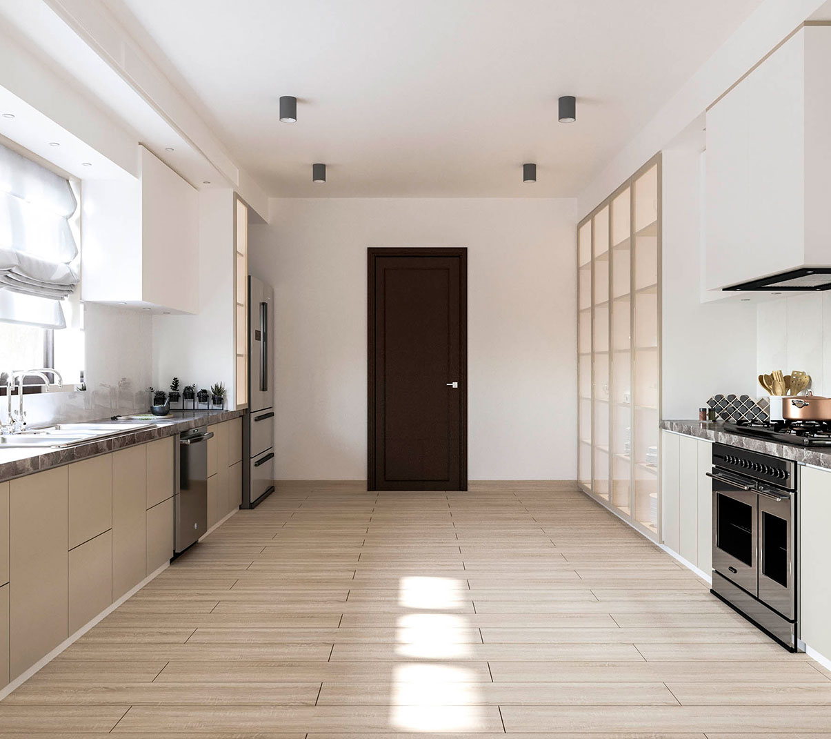 Mixture Of Modern And Semi Classical Designs