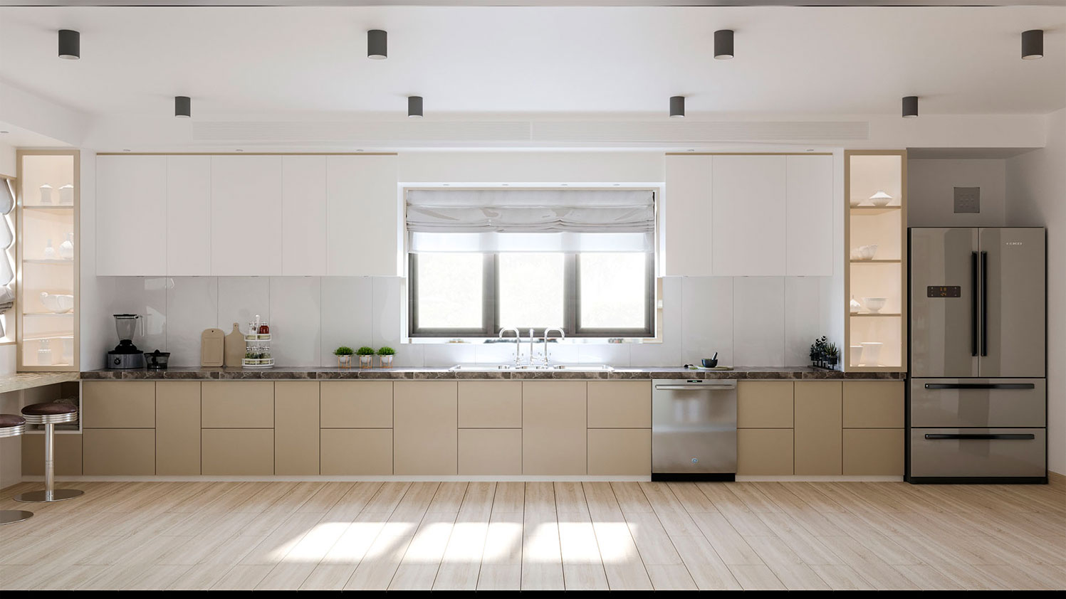 Mixture Of Modern And Semi Classical Designs