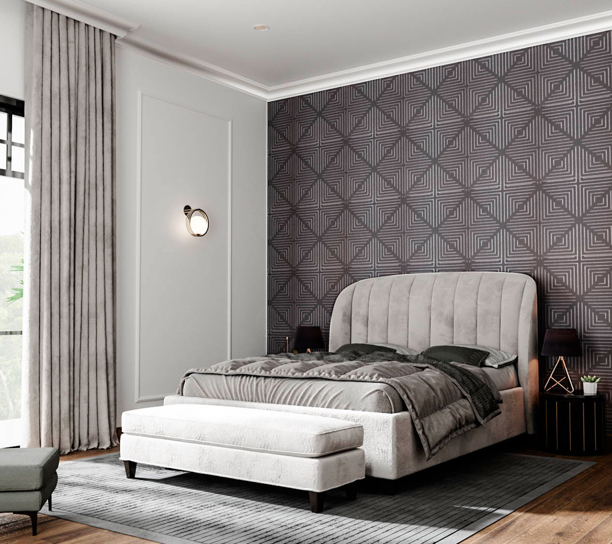 Mixture Of Modern And Semi Classical Designs