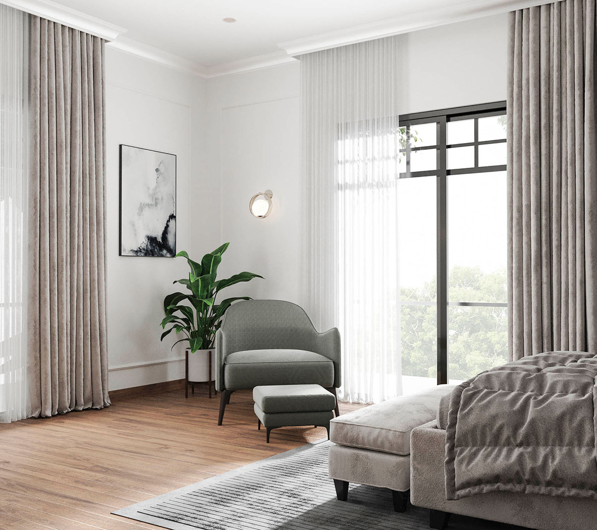 Mixture Of Modern And Semi Classical Designs