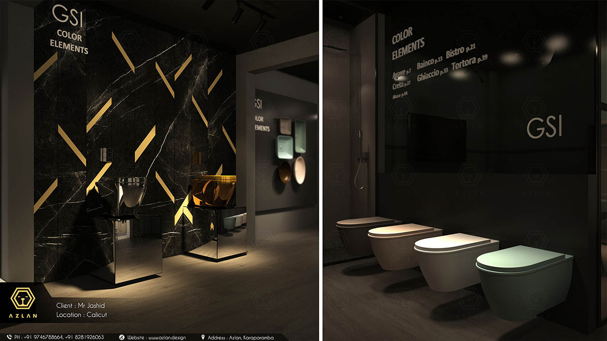 Transitional Style Sanitaries And Accessories Studio
