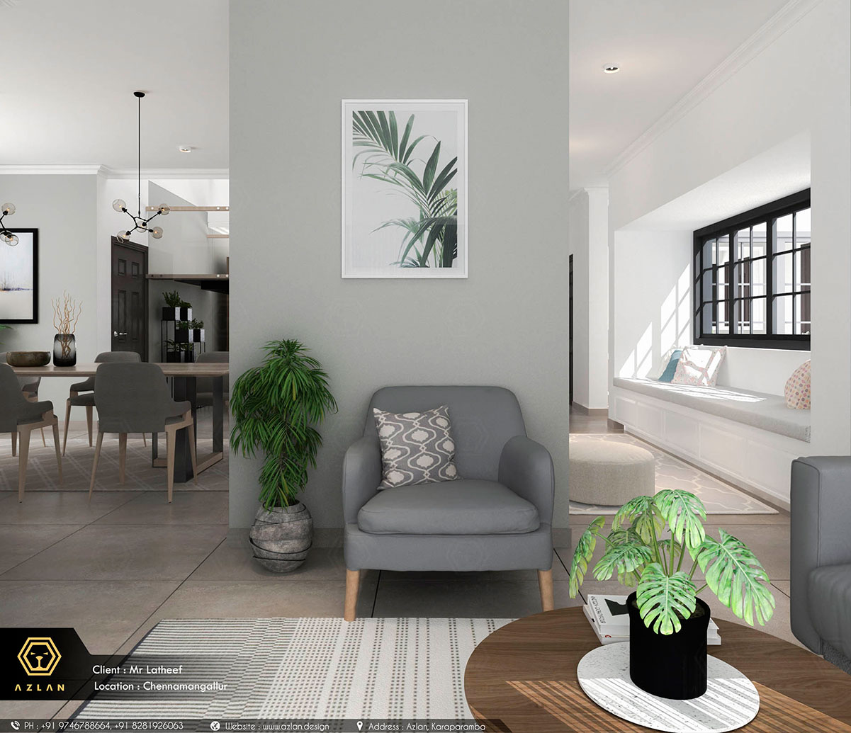 Mixture Of Modern And Transitional Style