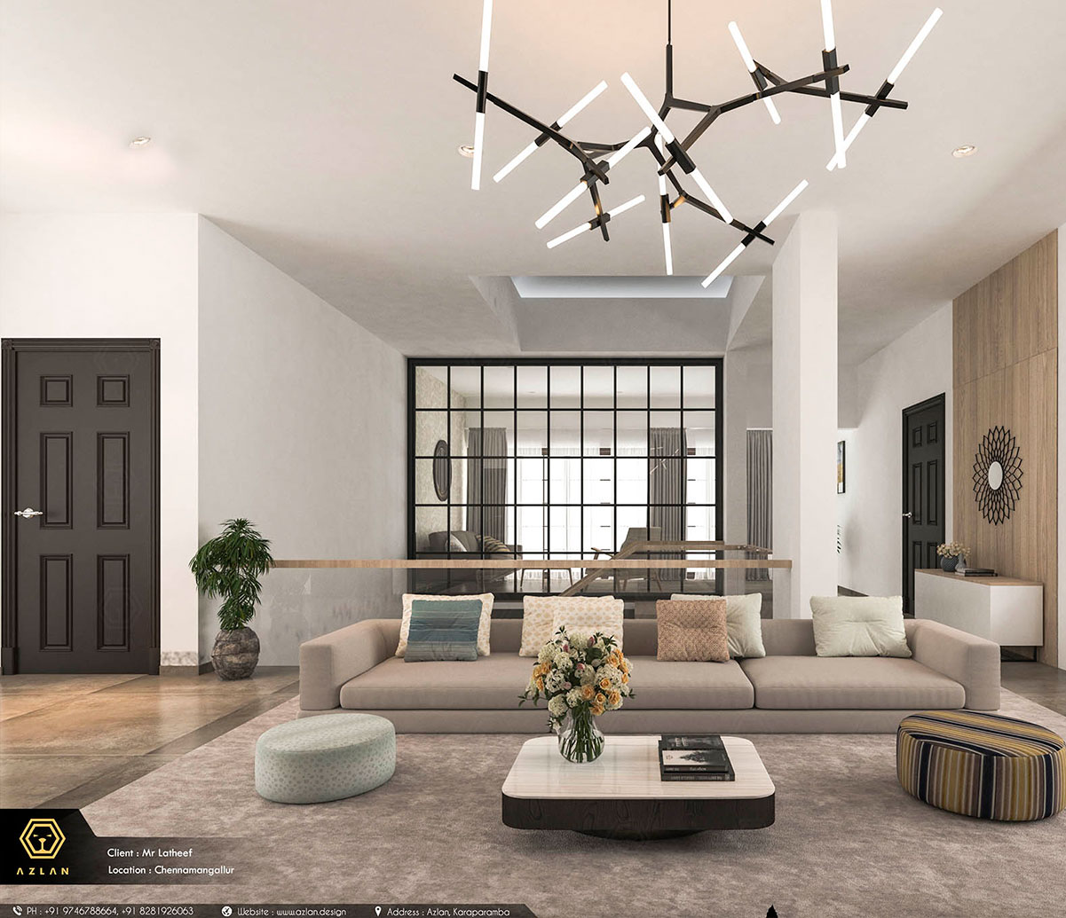 Mixture Of Modern And Transitional Style